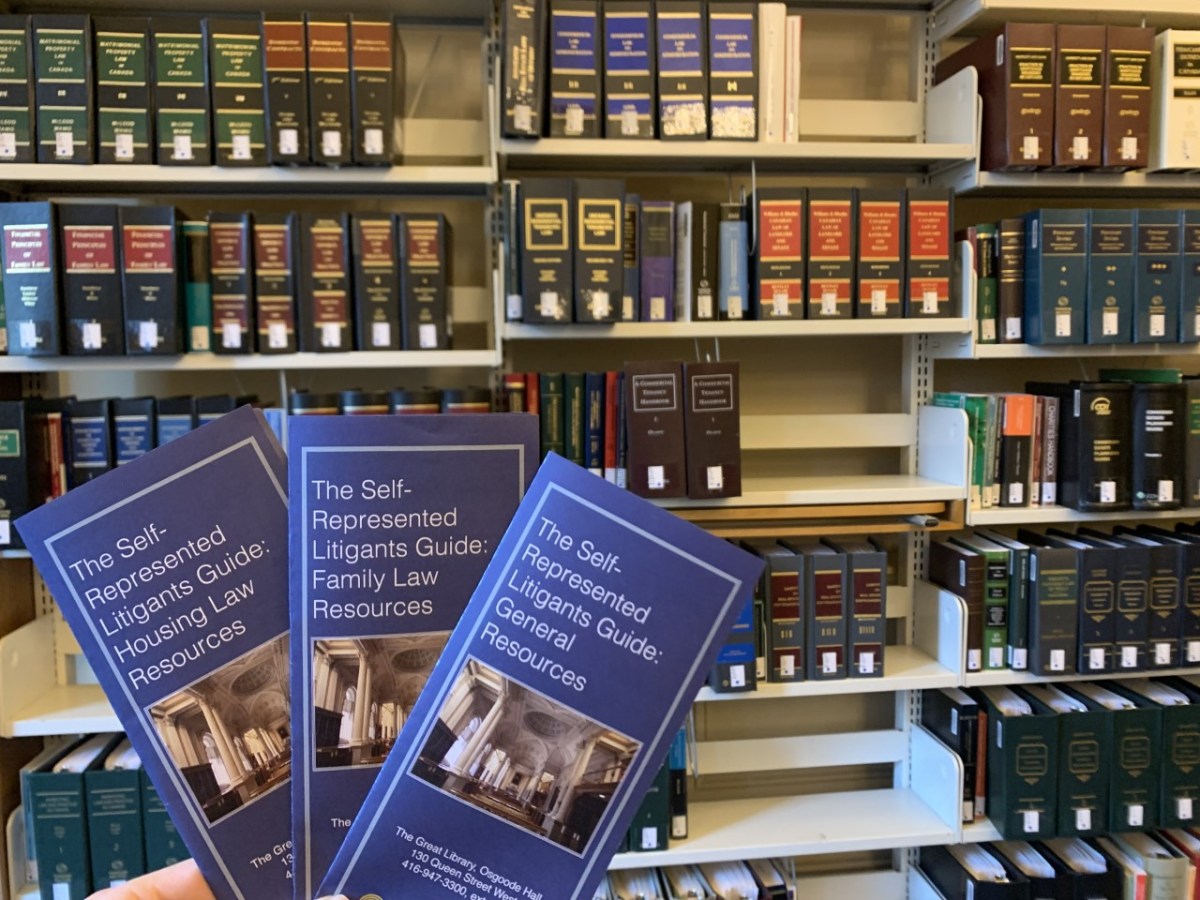 Access to Justice Week: Self-Represented Litigants&nbsp;Resource