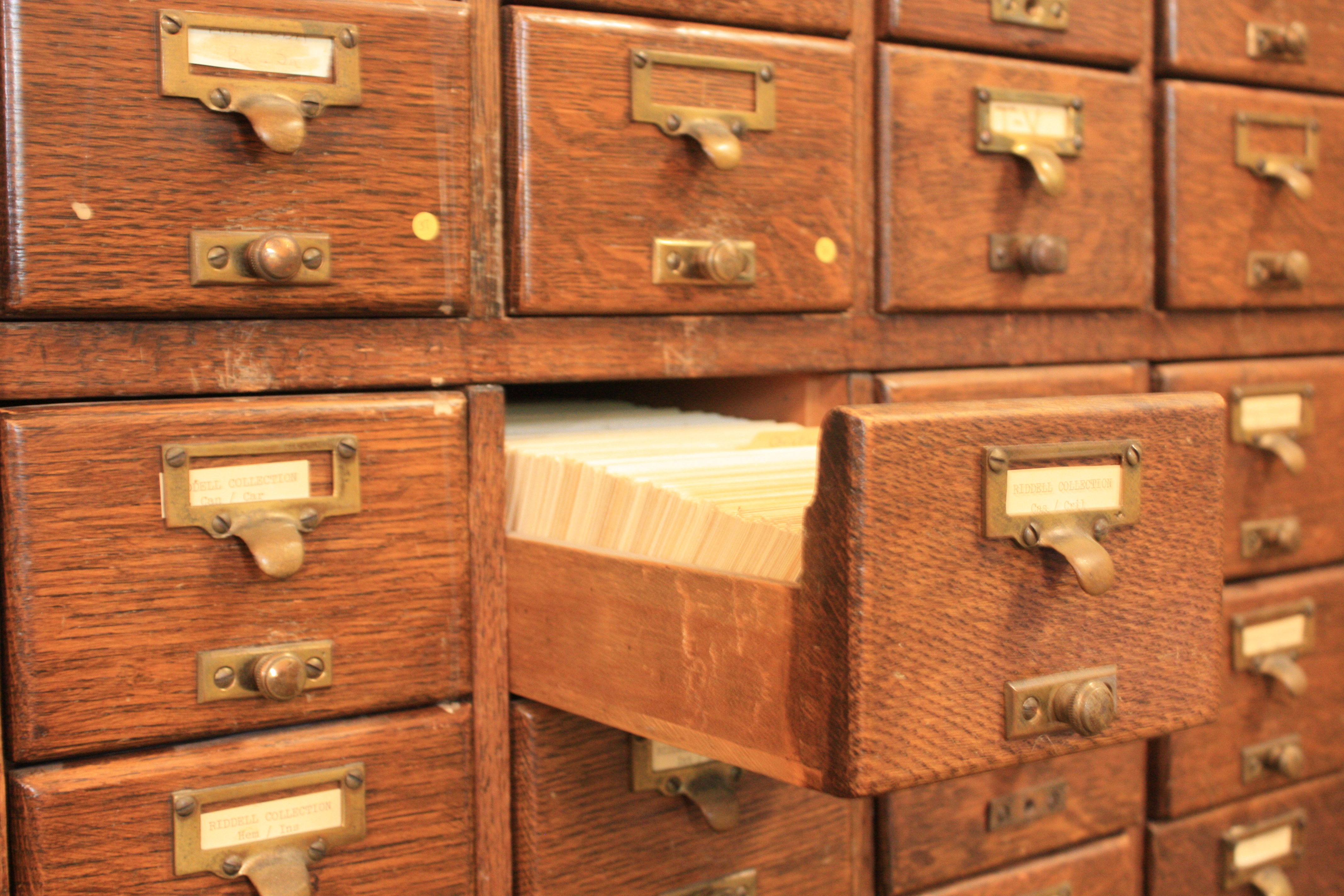 Card Cataligue card catalogue – Know How, the blog of the Great Library